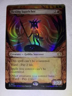 MTG Hexing Squelcher - Foil - Showcase Lorwyn Eclipsed NM-Mint - Image 5