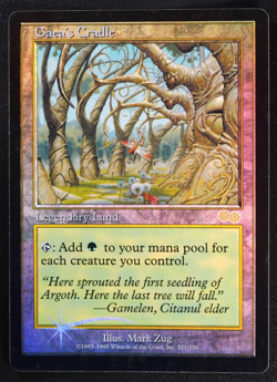Gaea's Cradle FOIL Judge Reward Promo Reserved List MTG - Image 1