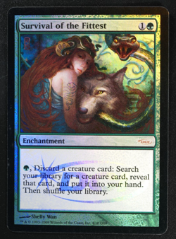 Survival of the Fittest FOIL Judge Reward Promo Reserved List MTG - Image 1