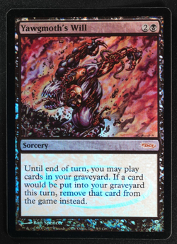 Yawgmoth's Will FOIL Judge Reward Promo Reserved List MTG - Image 1