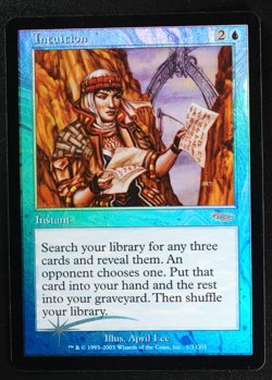 Intuition FOIL Judge Reward Promo Reserved List MTG - Image 1