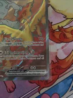 Pokemon TCG Team Rockets Moltres EX Destined Rivals 208/182 NearMint Condition - Image 5