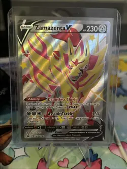 Zamazenta V (Shiny) SWSH293 SWSH: Sword & Shield Promo Cards Holo - Image 1