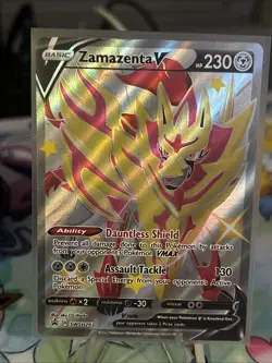 Zamazenta V (Shiny) SWSH293 SWSH: Sword & Shield Promo Cards Holo - Image 3