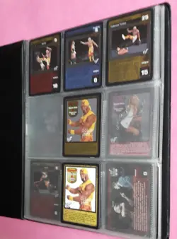 WWF RAW DEAL CCG : ASSORTED FOIL CARDS + EXTRAS - Image 3