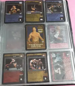 WWF RAW DEAL CCG : ASSORTED FOIL CARDS + EXTRAS - Image 4