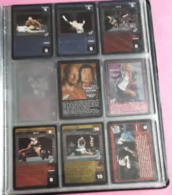 WWF RAW DEAL CCG : ASSORTED FOIL CARDS + EXTRAS - Image 5