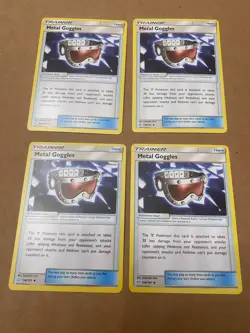 Pokemon Team Up Metal Goggles 148/181 Cards 4x Playset x4 Uncommon LP - Image 1