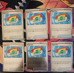 Ascended Heroes Poke Pad 198/217 Set of 6 Cards NM English Pokemon Card - Image 1