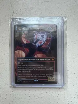 x1 Niv-Mizzet, Visionary FDN Foundations MTG 350 MYTHIC BORDERLESS M/NM 1x - Image 1