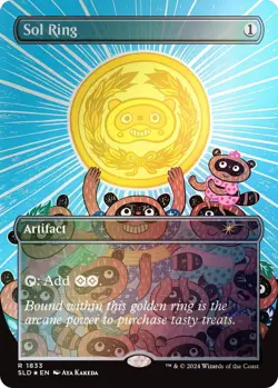 Sol Ring (1833) (Rainbow Foil) Secret Lair Drop Series NM Foil - Image 1