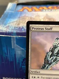 2x Proteus Staff LP Light Play Mirrodin Mtg Artifact Rare - Image 4