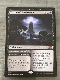 Virtue of Persistence - Wilds of Eldraine (WOE) - EN M 0115 - Image 1