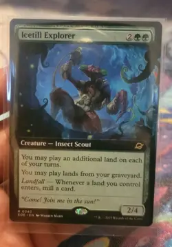 Icetill Explorer - Extended Art - MTG #343 - Edge Of Eternities - NM - Image 1