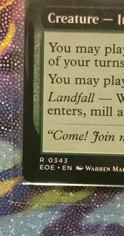 Icetill Explorer - Extended Art - MTG #343 - Edge Of Eternities - NM - Image 3