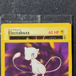 1999 SEALED "Catch Mew" Pokemon Electabuzz BLACK STAR PROMO Movie WB Stamp - Image 2