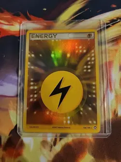 Pokemon 2006 Lightning Energy Reverse Holo EX Holon Phantoms #108/110 - Image 1