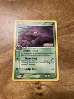 Pokemon TCG Muk Legend Maker 11/92 Holo Rare Stage 1 Abnormal 70HP Nintendo 2006 - Image 1