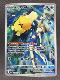 2025 Pokemon Destined Rivals Misty's Psyduck #193/182 - Image 1