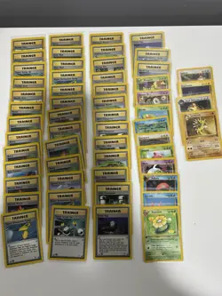 Pokemon TCG - Lot Of 56 WoTC 1st Edition Cards - Mostly Neo Trainers - Image 1