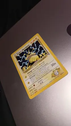 LT. SURGE’S ELECTABUZZ - 6/132 - Gym Heroes - Holo Pokemon Card No Play 🔥 - Image 3