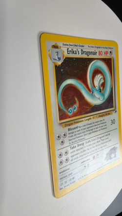 Pokemon TCG Erika's Dragonair Gym Heroes 4/132 Holo Unlimited Rare - Image 2