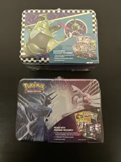 Pokemon TCG Fall Collector Chest 2022 & 2024 New Factory Sealed 11 Booster Packs - Image 1