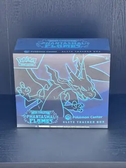 Pokemon Center PHANTASMAL FLAMES Elite Trainer Box ETB - Image 1