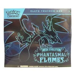 NEW Pokemon Mega Evolution Phantasmal Flames Elite Trainer Box ETB PRIORITY SHIP - Image 1