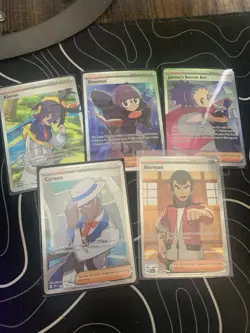Pokemon TCG Lot Of 5 Full Art Trainers ALL MINT CONDITION - Image 1