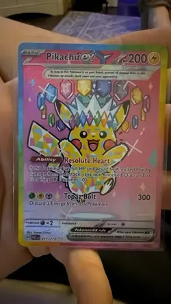 Pokemon Pikachu EX SIR 277/217 Ascended Heroes English *IN HAND* - Image 1