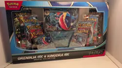 Pokemon TCG Greninja ex and Kingdra ex Special Collection Box - Image 1