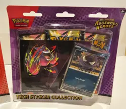 Pokemon Ascended Heroes Tech Sticker 3-Pack Set Charmander/Gastly ME02.5 SEALED! - Image 3