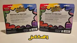 Pokemon Ascended Heroes Tech Sticker 3-Pack Set Charmander/Gastly ME02.5 SEALED! - Image 4