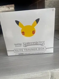 Pokemon TCG Celebrations Elite Trainer Box - 290-80943, "BRAND NEW & RARE" - Image 1