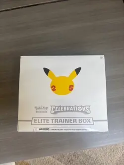 Pokemon TCG Celebrations Elite Trainer Box - 290-80943, "BRAND NEW & RARE" - Image 2