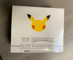 Pokemon TCG Celebrations Elite Trainer Box - 290-80943, "BRAND NEW & RARE" - Image 4