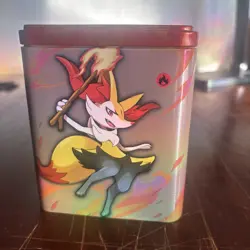 Pokemon TCG Stacking Tin Darkness Orange Fire Type- Metal Box Only - Charizard - Image 3
