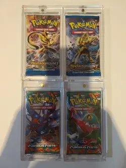 Pokemon Xy Breakpoint Furious Fists Boosterpacks X2 Of Each - Image 1