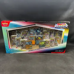 Pokemon TCG: Prismatic Evo Lucario Tyranitar Ex Premium Collection Sealed Box - Image 1