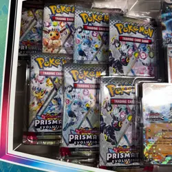 Pokemon TCG: Prismatic Evo Lucario Tyranitar Ex Premium Collection Sealed Box - Image 3