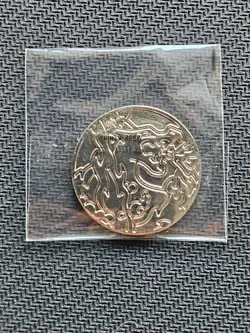 Pokemon TCG | Charizard Ultra Premium Collection UPC Metal Gold Coin - Image 1