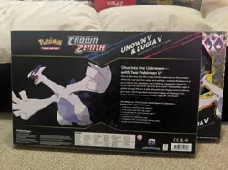 Pokemon TCG Crown Zenith Unown V Lugia V Special Collection Factory Sealed New - Image 2
