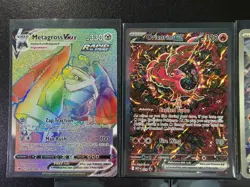 Pokemon Lot of 5 Illustration & Art/Ultra Rare Metagross, N’s Reshiram, Oricorio - Image 3