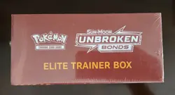 Pokemon TCG Factory Sealed Sun & Moon Unbroken Bonds Elite Trainer Box ETB - Image 3