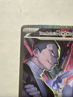 Pokemon TCG Team Rockets Mewtwo EX Special Illustration Destined Rivals 231/182 - Image 5
