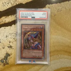 PSA 2 YUGIOH Dark Magician Girl MFC-000 Unlimited Magican's Force Secret Rare - Image 1