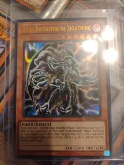 YuGiOh Skull Archfiend Of Lightning DCR-073 NM - Image 1