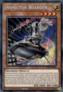 Inspector Boarder - Secret Rare 1st Edition RA01-EN010 - NM - YuGiOh - Image 1