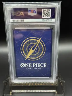 Dracule Mihawk PSA 10 Winner Pack Vol. 4 One Piece TCG CCG Promo ST-005 2023 - Image 2